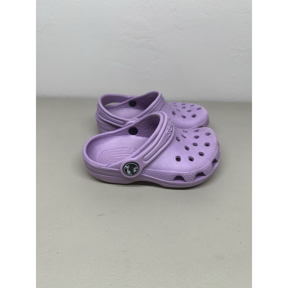 Crocs Classic Purple Lavender Toddler Sz 6/7